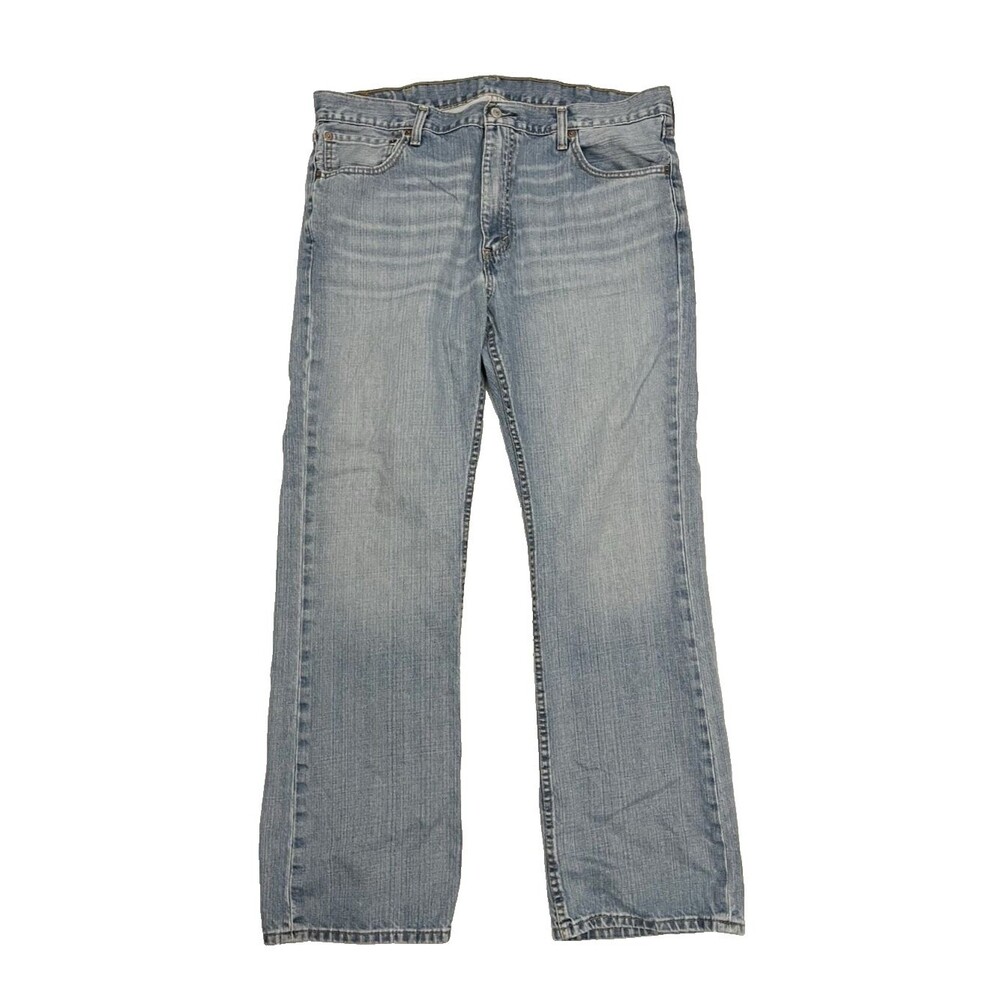 Men’s Levi's 527 Levis Jeans Size 40 X 32 Blue Athletic Taper Zipper Denim Pants
